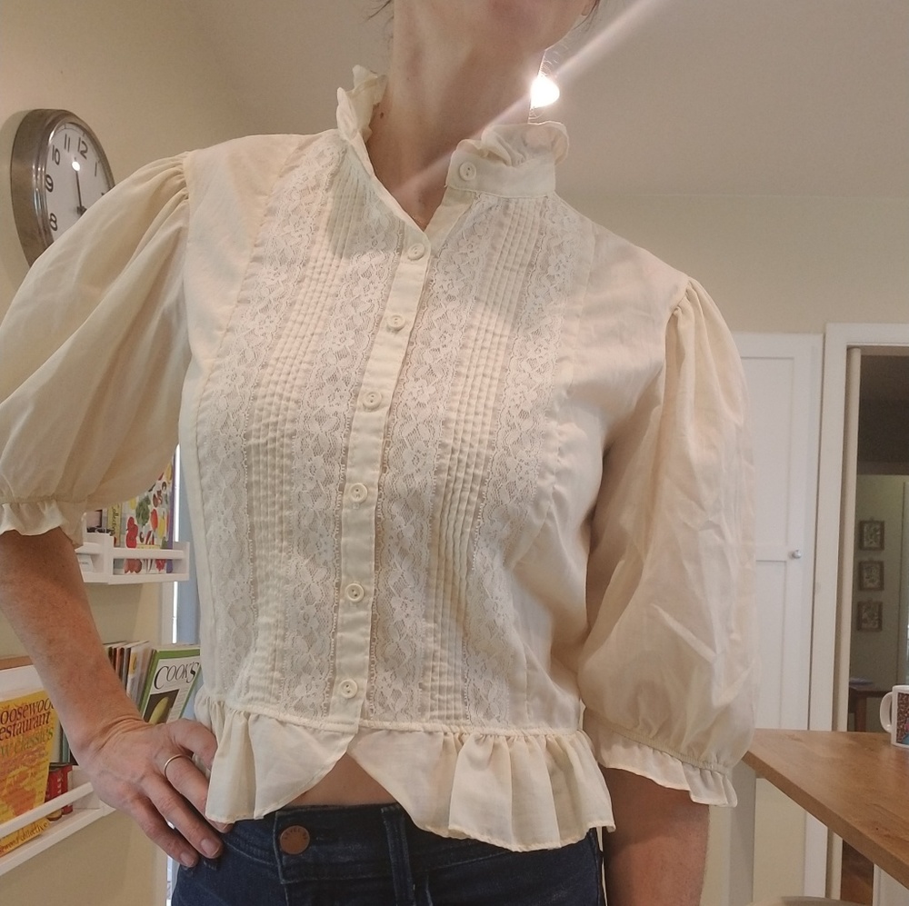 Vintage lace blouse